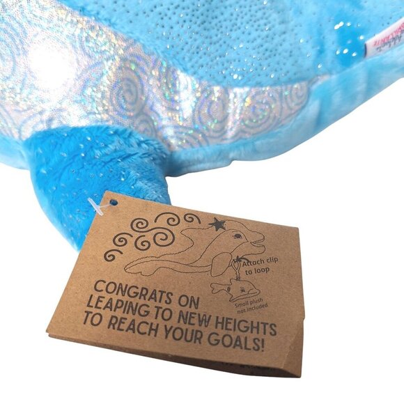 Little Brownie Bakers Blue Dolphin Plush Stuffed Animal 2022 16.5" - Picture 4 of 10